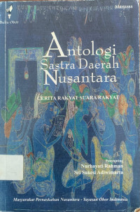 Image of Antologi Sastra Daerah Nusantara