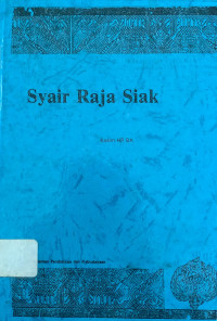 Image of Syair Raja Siak